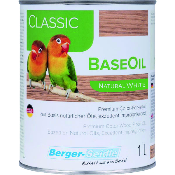 Натуральное масло для дерева «Berger BaseOil NaturalWhite» (1 литр)